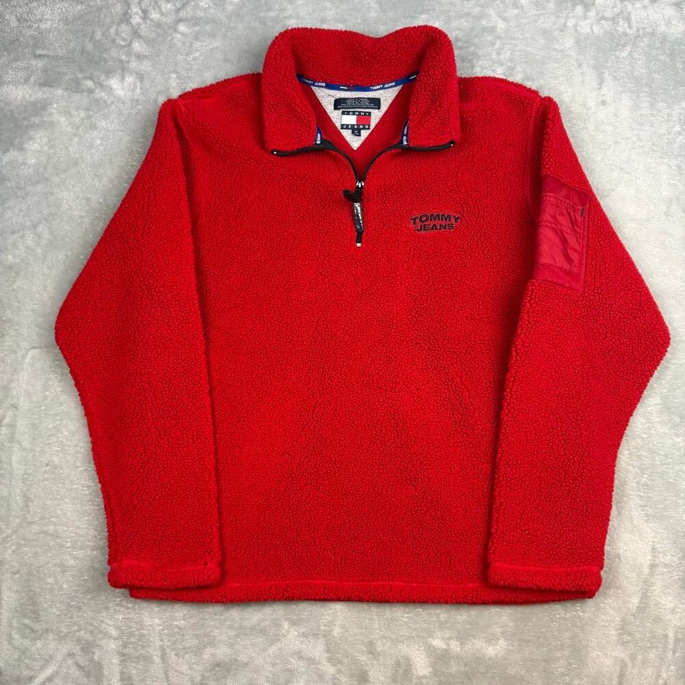 Tommy-hilfiger Men's Red Sweatshirt
